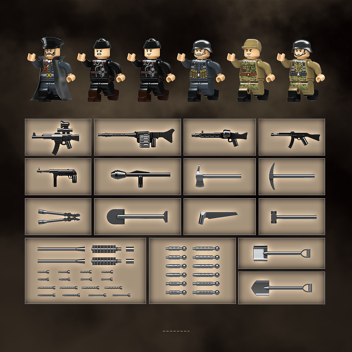 QUANGUAN| Panzer Ⅴ COELIAN |1389pcs