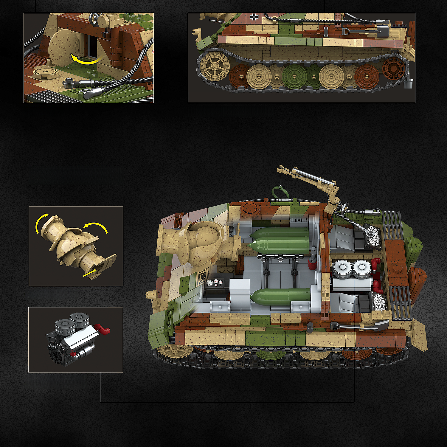 Sturmtiger(Limited 2998) | BrickWorld