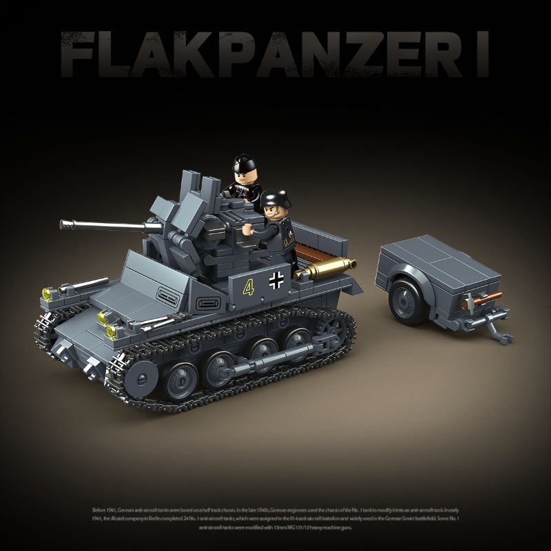 FlakPanzerⅠ |675pcs | BrickWorld