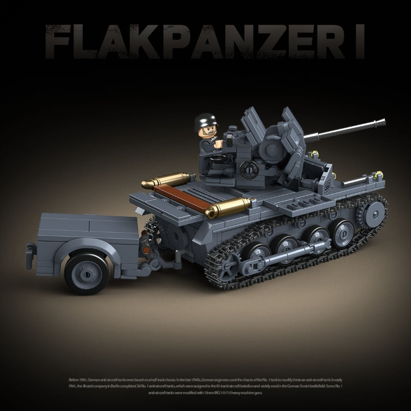 FlakPanzerⅠ |675pcs | BrickWorld