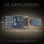 FlakPanzerⅠ |675pcs | BrickWorld