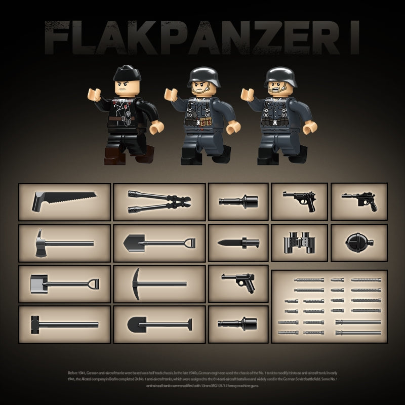 FlakPanzerⅠ |675pcs | BrickWorld