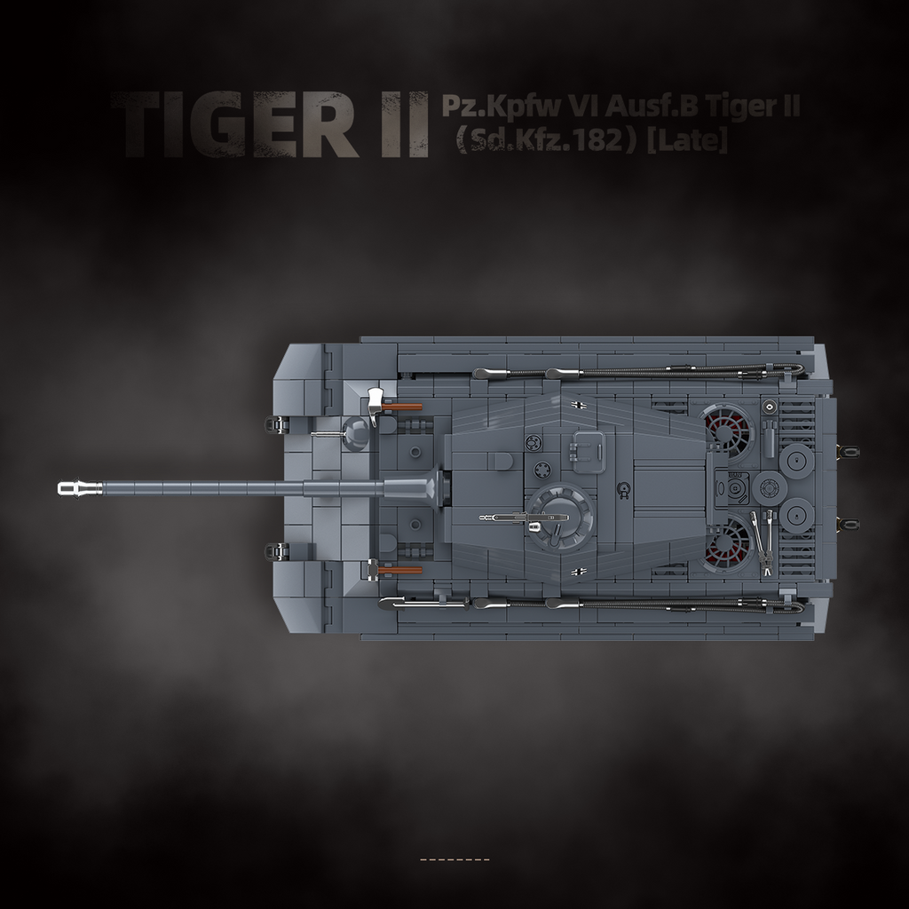 Tiger Ⅱ |1563pcs | BrickWorld