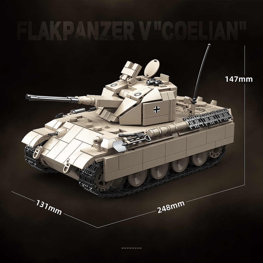 Panzer Ⅴ COELIAN |1389pcs | BrickWorld