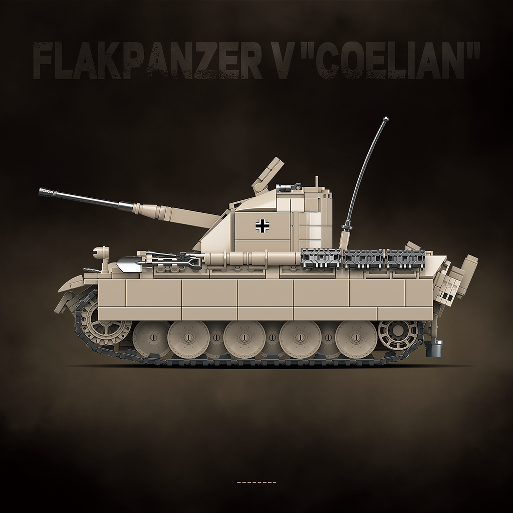 Panzer Ⅴ COELIAN |1389pcs | BrickWorld
