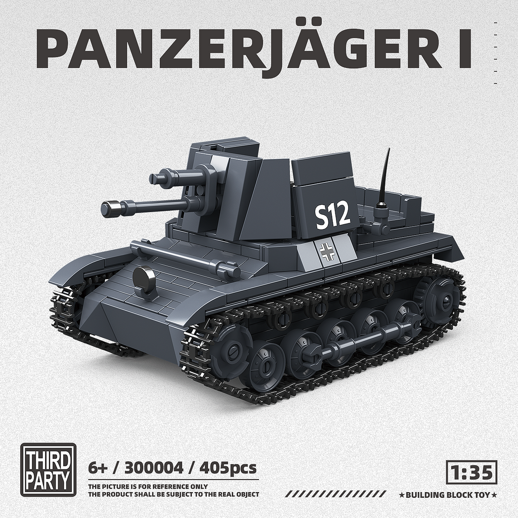 Panzer Jager Ⅰ |405pcs | BrickWorld