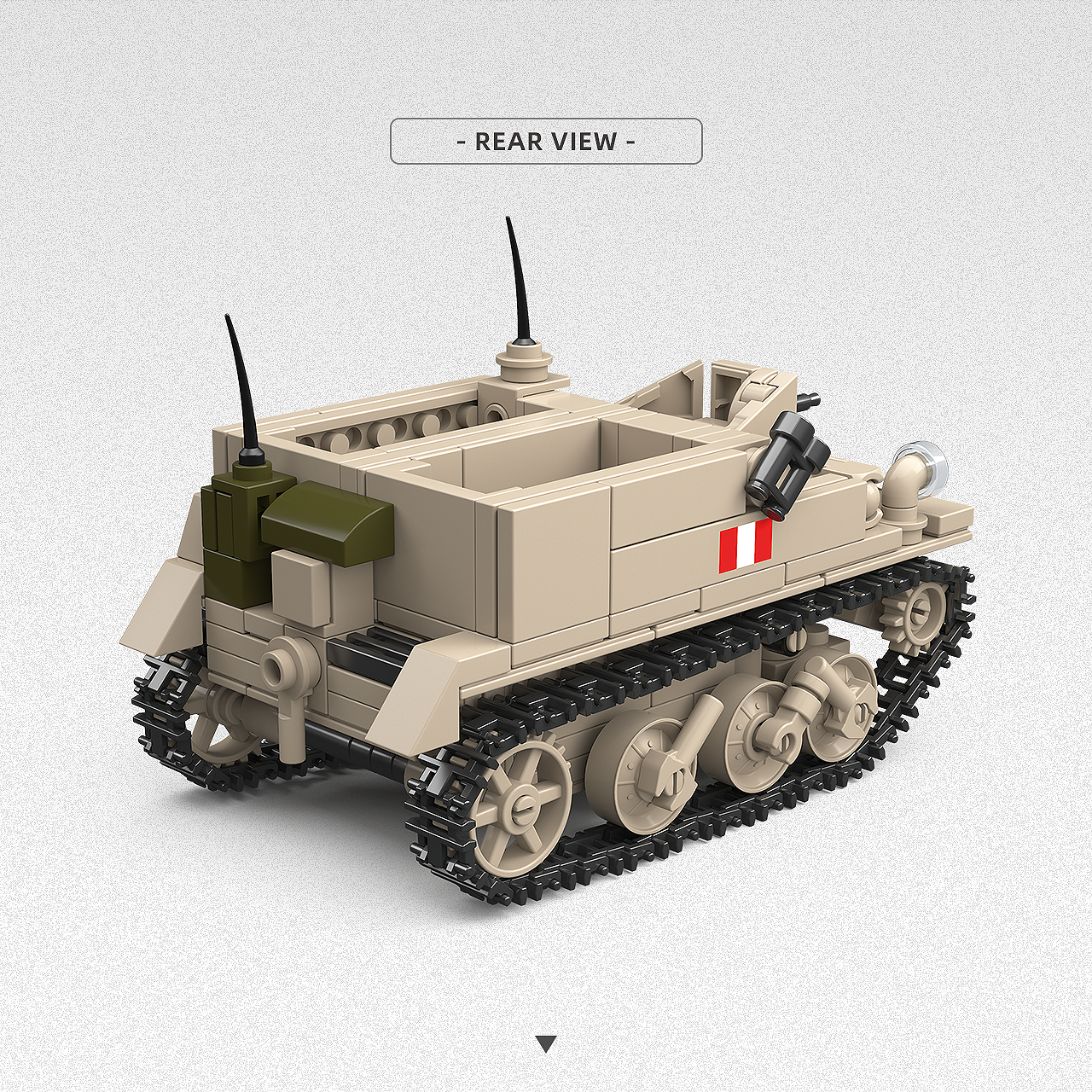 Bren Gun Carrier |389pcs | BrickWorld