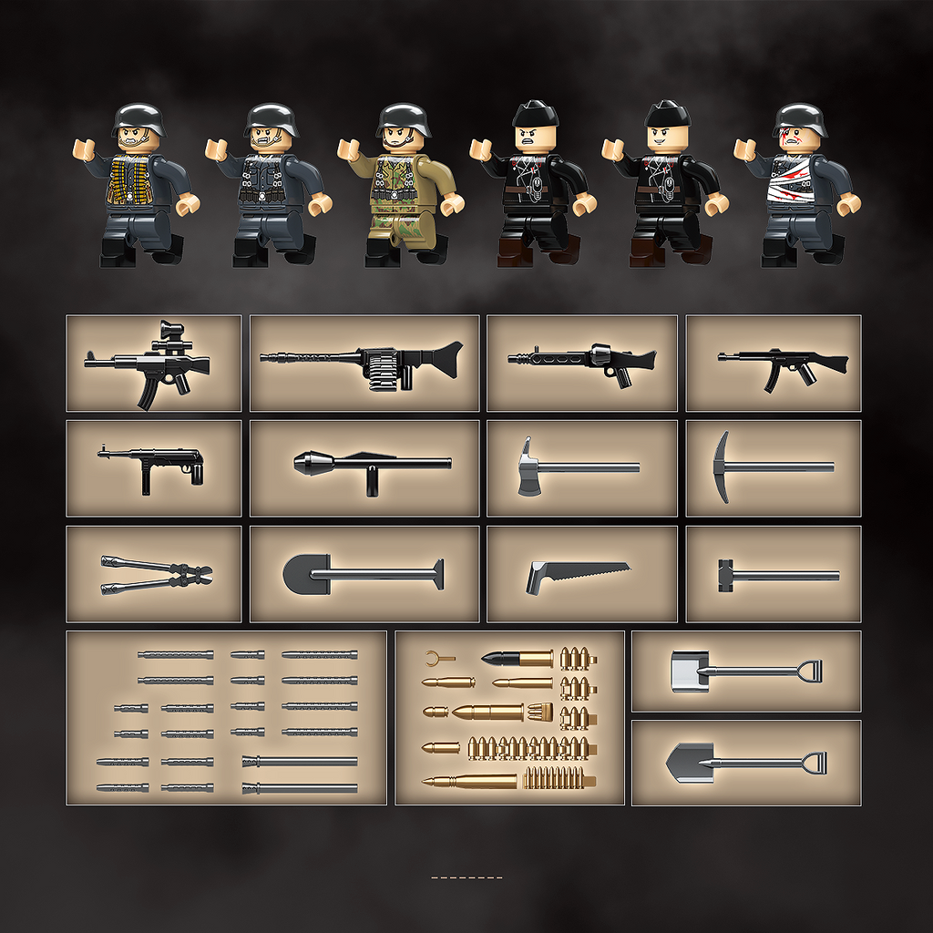 Tiger Ⅵ P |1531pcs | BrickWorld