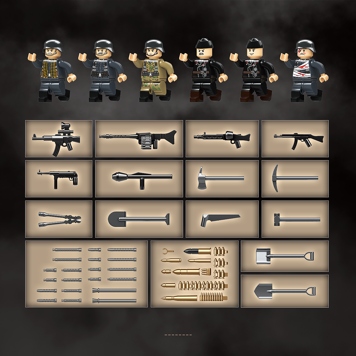 Tiger Ⅵ P |1531pcs | BrickWorld