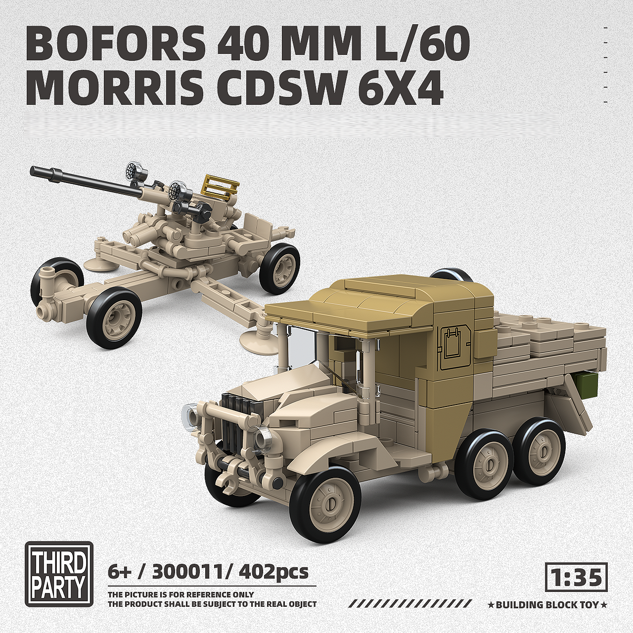 Bofors&Morris |402pcs | BrickWorld