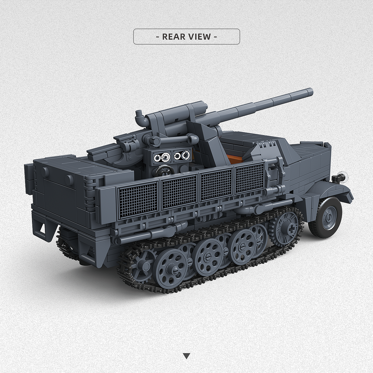 Sd.Kfz.9 | 726PCS| BrickWorld