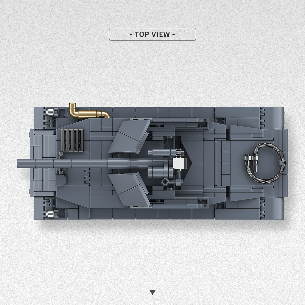 RHM.B WT | 547 PCS| BrickWorld