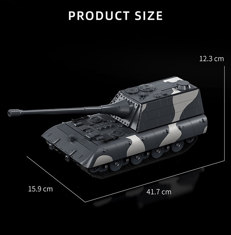 JAGDPANZER E-100 | 1836PCS| BrickWorld