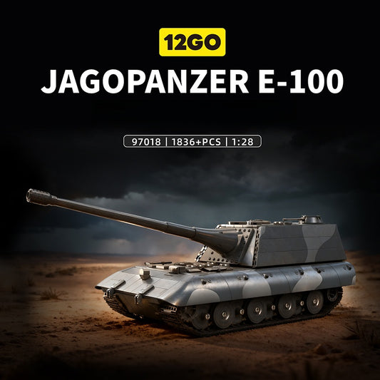 JAGDPANZER E-100 | 1836PCS| BrickWorld