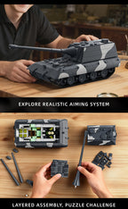 JAGDPANZER E-100 | 1836PCS| BrickWorld